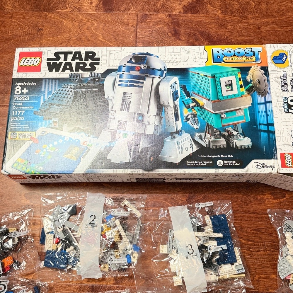 LEGO Star Wars 75253 Boost Droid Commander R2-D2 Complete Open Box **READ - Picture 8 of 10